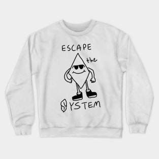 Cool Rhombus Dude Crewneck Sweatshirt